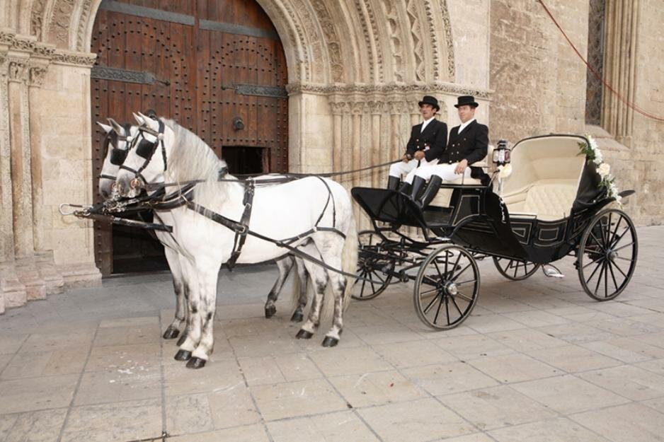 coches de caballos bodas valencia 120283 Transporte para los novios